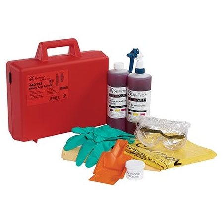 Bsc Preferred 1 Gallon Battery Acid Spill Kit in Plastic Case BUY00443311